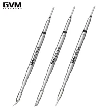 

GVM C210 Series Integrated Design of Soldering Iron Tips and Heating Core Efficient Heat Conduction Temperature Recovery