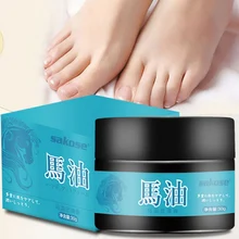 Крем для ног с лошадиным маслом для удаления омертвевшей кожи для ног спортсмена, анти-сушка для ухода за ногами, питательная кожа