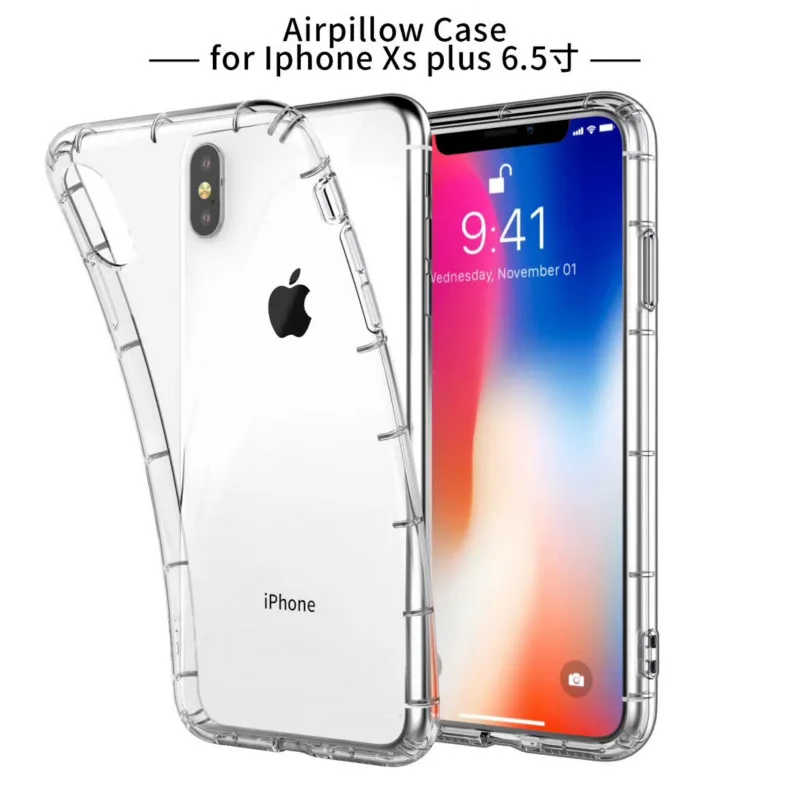 Чехол для IPhone xsmax с воздушной подушкой, воздушный компрессор 6 S, ударопрочный чехол для IPhone 7, чехол для телефона с воздушной подушкой XR, прозрачный 8 plus, Applicabl
