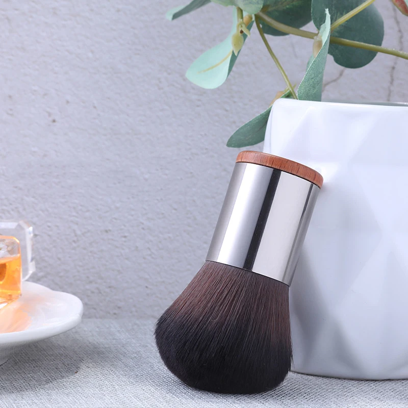 

Single Makeup Brushes Beauty Tool Wood Handle fibre Hair Cosmetics Foundation powder Blush Concealer Eye shadow Make up Brrush