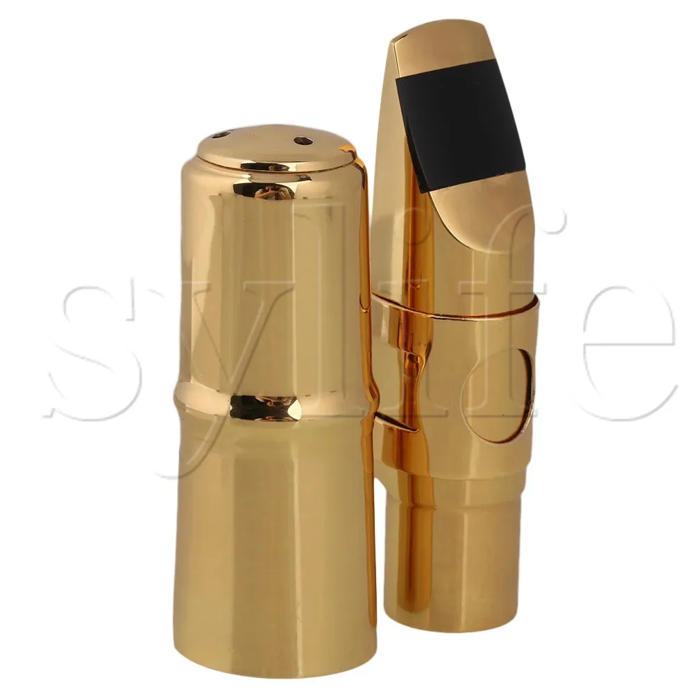 Позолоченный мундштук для саксофона 6 # B-flat Soprano Sax | Спорт и развлечения