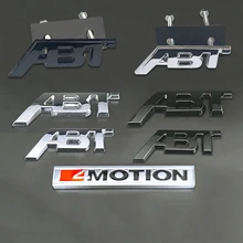 ABT Schwarz Logo Emblem Kapuze Motorhaube Vorderseite Abzeichen Für Audi