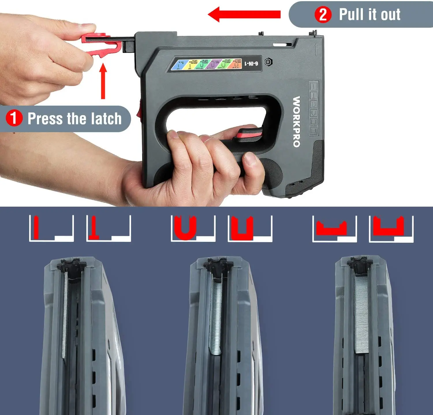 Cordless tacker clearance