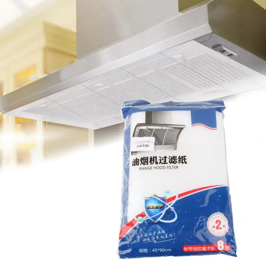 

2PCS/Pack Range Hood Grease Filter Oil-proof Filter for Lampblack Machine Kitchen Appliance Tools