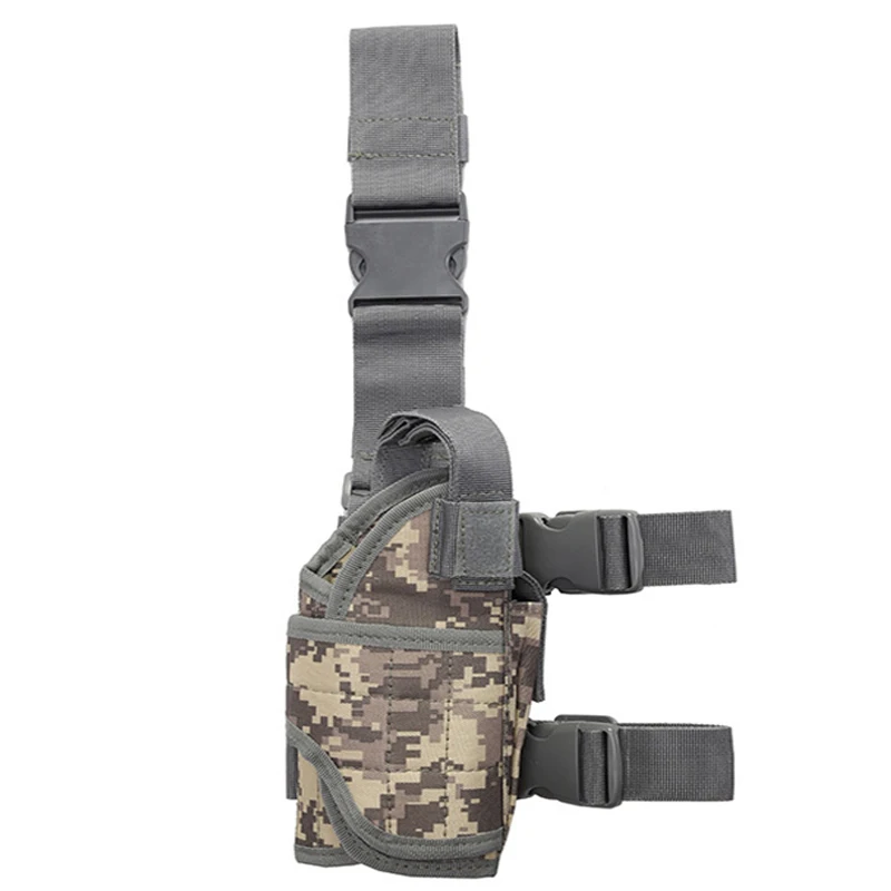 Wraparound Adjustable Leg Holster Military Tactical Gun Bag Shooting Pistol Stock Thigh Holster Fits Any Model