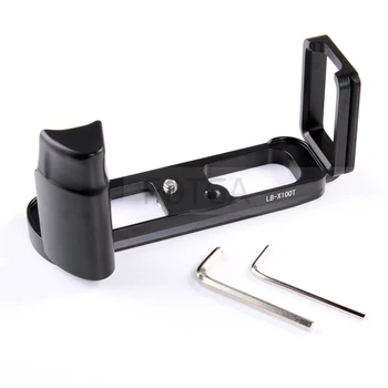 

X100T Vertical Quick Release L Plate/Bracket Holder Grip for Fuji X100 X100T RRS SUNWAYFOTO Markins Compatible
