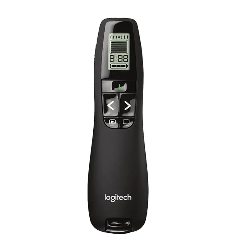 

R800 2.4GHz PPT Remote Control Wireless Presenter LCD Display Screen 2.4 GHz Wireless Technology with Laser Pointer Pen