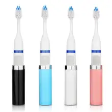 Профессиональная Автоматическая звуковая вибрационная зубная щетка для глубокой чистки полости рта для детей и взрослых без аккумулятора