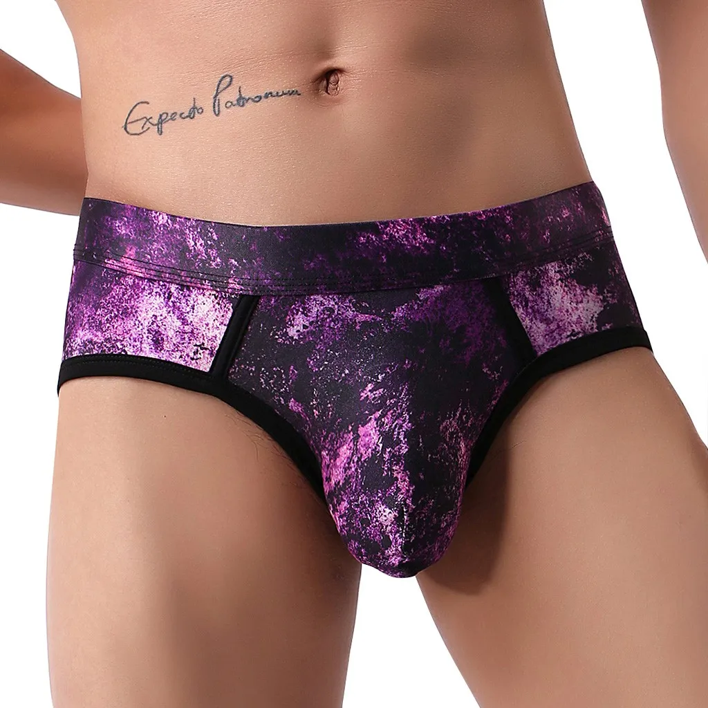 Мужское нижнее белье cueca индивидуальное для геев мягкие дышащие трусы Короткие