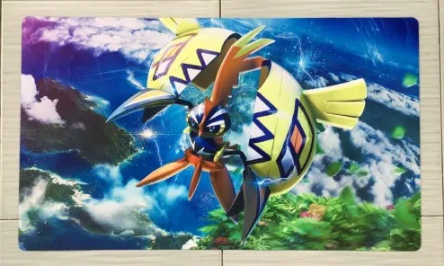 Takara Tomy PTCG аксессуары Pokemon Playmate настольная карточная игра Tapu Koko GX игрушки для детей - Цвет: no grid