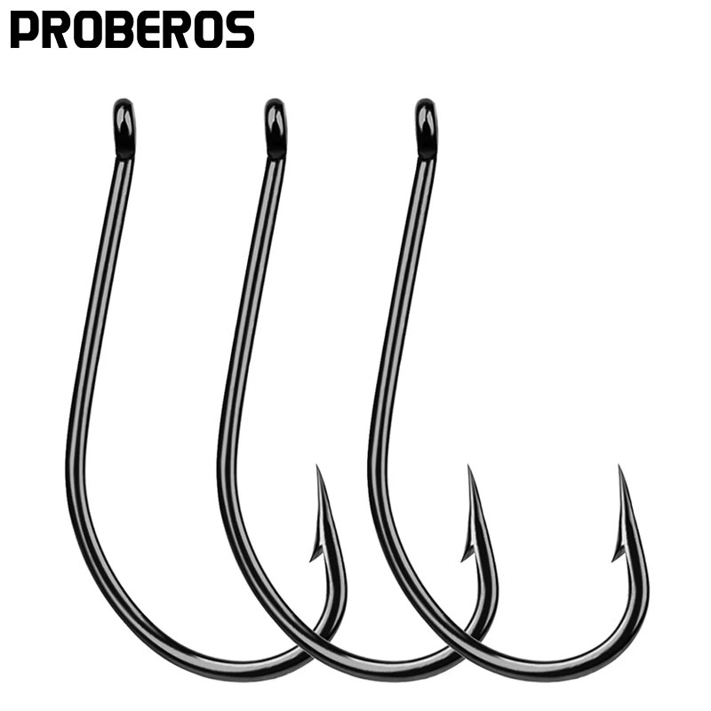 

Рыболовный крючок PROBEROS серии Maruseigo, рыболовный крючок 1/0 #-7/0 # пресноводный 1000 шт./лот, крючок для окуня