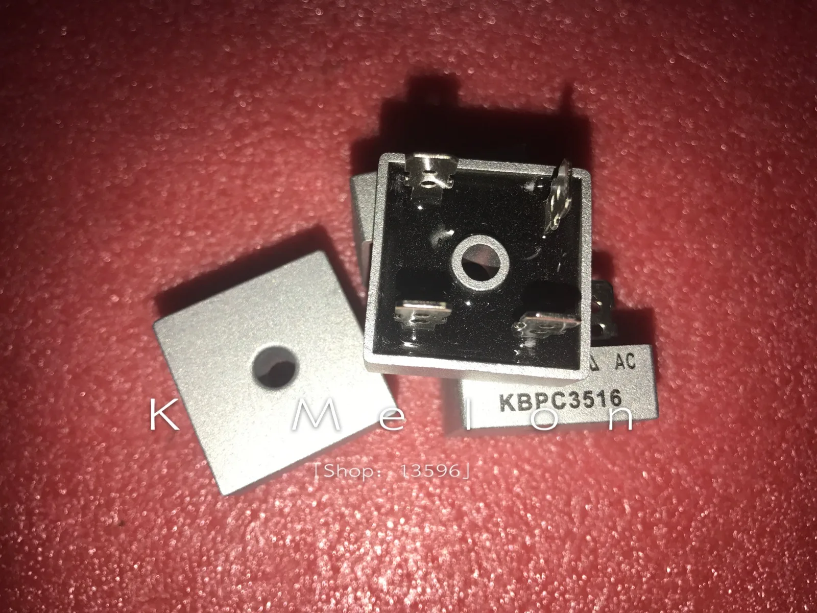 

5pcs KBpC3516 or KBpC3512 KBpC3510 KBpC2510 KBpC2508 DIp-4 35A 1600V