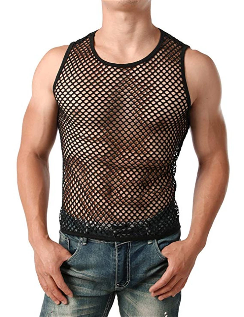 sheer vest top