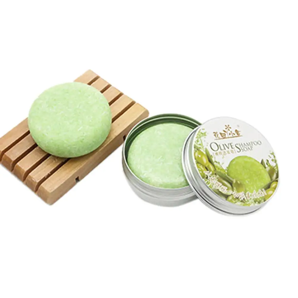 Fashion Handmade Hair Shampoo Soap Cold Processed Shampoo Bar Pure Plant Hair Shampoos Hair Care