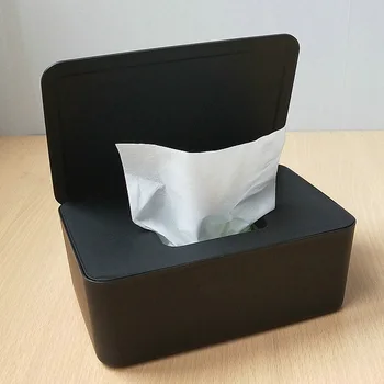 

Wet Wipes Dispenser Holder Tissue Holder Container Storage Box Case with Lid for Home Office K888