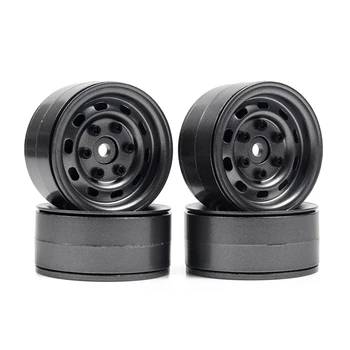 

4Pcs Heavy Duty Metal 1.9 Beadlock Wheel Rims for RC TRX-4 TRX4 Axial SCX10 D90