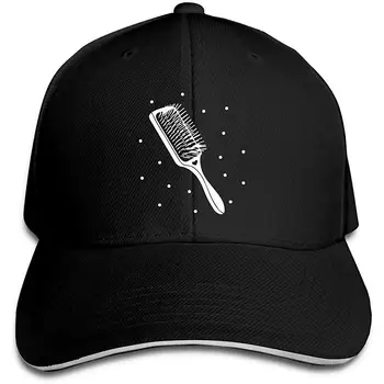 

Classic Unisex Hair Brush with Heart Trucker Hats Baseball Cap