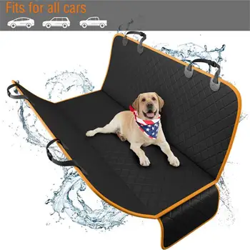 

Dog Back Seat Car Cover Protector Waterproof Scratchproof Nonslip Hammock for Pet Against Dirt and Pet Hair Seat Covers