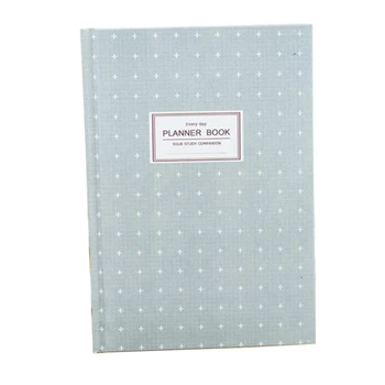 

Gray Cute Stars Schedule Book Diary Weekly Monthly Planner Organizer Notebook Stationery