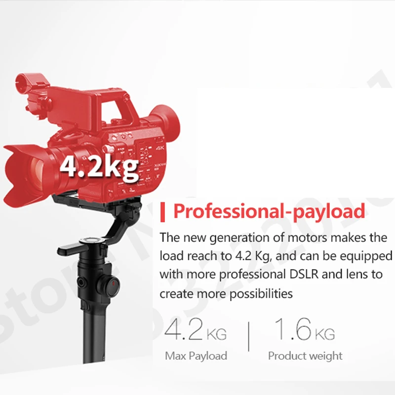 Ручной Стабилизатор Moza Air 2 3 осевой стабилизатор для DSLR Sony Canon Nikon w 3/8 1/4 винта PK DJI