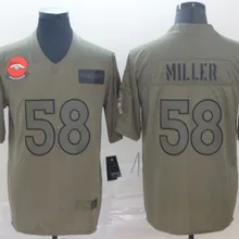 Мужская футболка Denver Von Miller Broncos