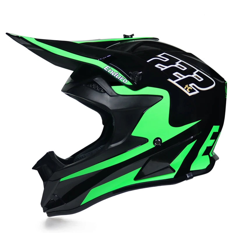 Шаблон мотоциклетный шлем гоночный ATV мотокросс шлем для взрослых Безопасность внедорожный шлем Экстремальные спортивные товары DOT утвержден