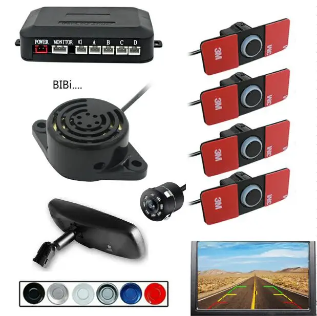 monitor +cam+4 sensor