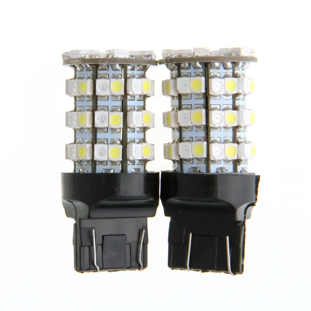 2 шт. Автомобильные светодиодные лампы POSSBAY 60SMD T20 1210|Передние LED-фары для авто| |