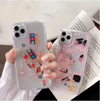 

3D Air Cushion Quicksand Liquid Dynamic Whale Phone Case for Apple Iphone 11 Pro Max Se 2 Xr Xs X 7Plus 8 7 TPU Soft Cases Cover