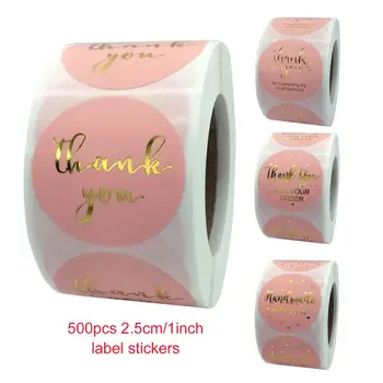 

500pcs 3.8cm/1.5inch Label Stickers for Cosmetic Lip Gloss Making Lipgloss DIY Tools Handmade Makeup Seal Label Wholesale