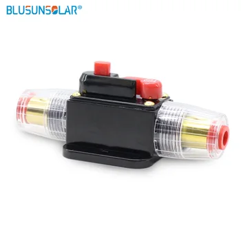 

100A 50A 60A 80A 150A 12V 24 Car Truck Audio Amplifier Circuit Breaker Resetable Breaker Amplifier Refit Fuse Adapter