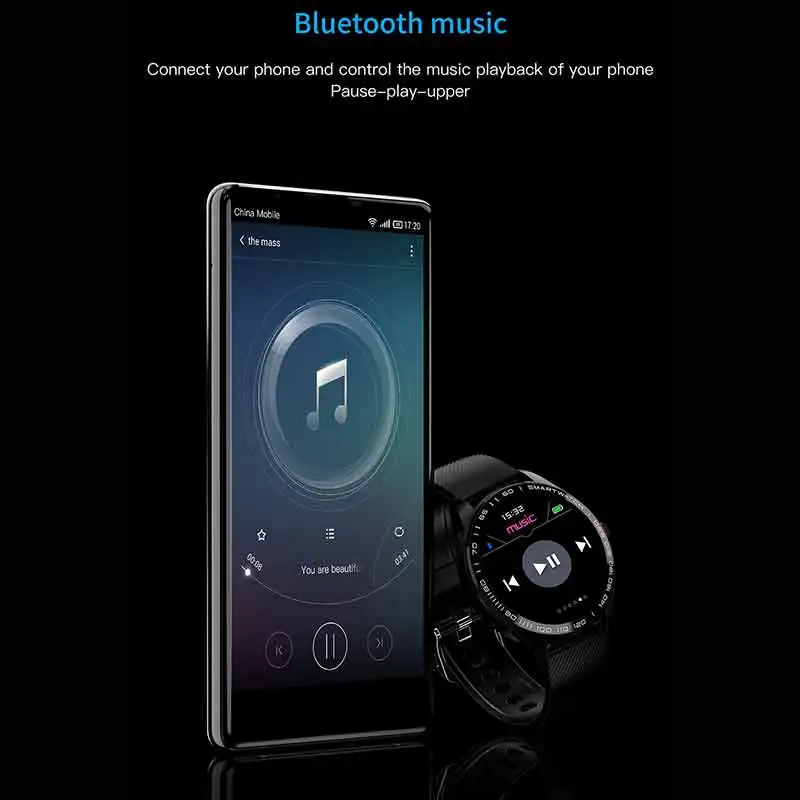 Умный Браслет L9 пульсометр шагомер мониторинг сна Bluetooth кровяное давление