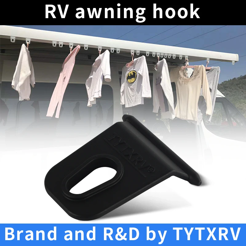 Awning Hooks Universal Awning Coat Hook Hook Racks For RV Camping Caravan Party Light Stand Awnning Accessories