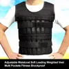 15KG 30KG Loading Weight Vest Adjustable Weights Jacket Breathable Shockproof with Multi Pockets For Running  Weight Lifting 4