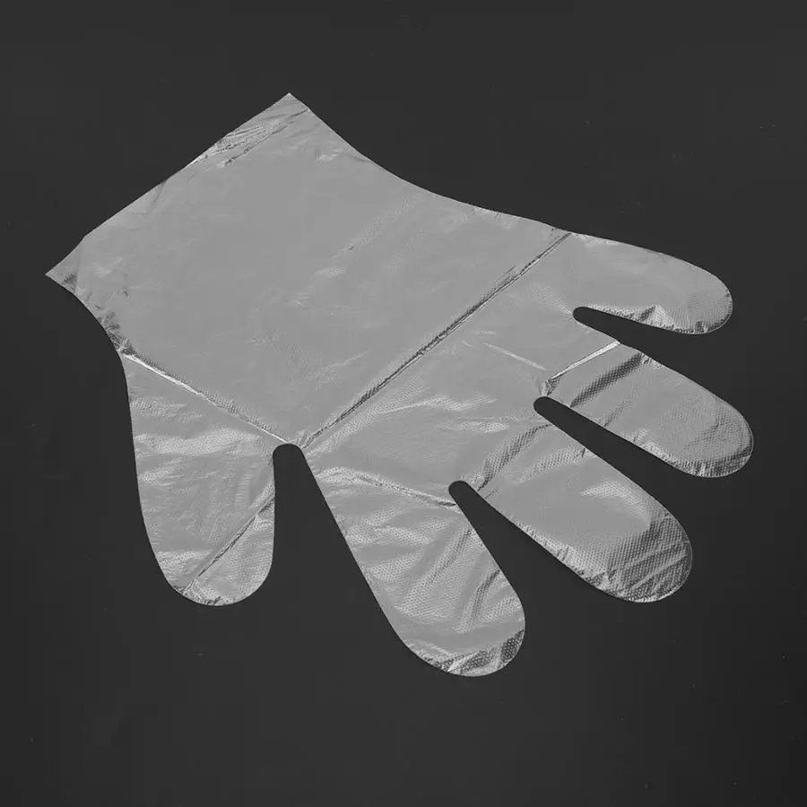 280 шт Универсальные пластиковые одноразовые перчатки бытовые чистящие средства для кухни Утепленные Перчатки Версия