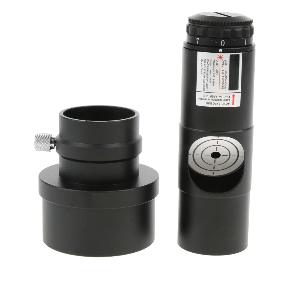 Adjustable 1.25 Inch Astronomy Telescope Collimator, Collimating Eyepiece Lens for Newtonian Reflector Accessory Kit