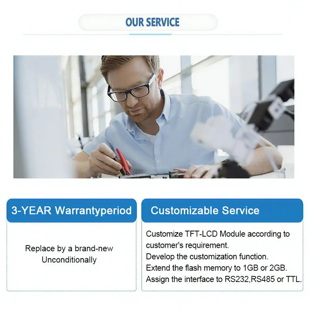 Каменный STVA101WT 01 10 1 дюймовый Интеллектуальный TFT ЖК модуль с 3 летней гарантией 100