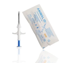 ISO ICAR Сертификация 2,12x12 мм 134,2 кГц инжектор RFID имплантаты биостекло кошка собаки рыба чип шприц микрочип для отслеживания домашних животных