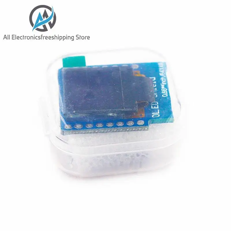 0.66 inch OLED Display Module for WEMOS D1 MINI ESP32 Module AVR STM32 64x48 0.66