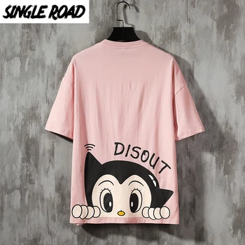 

SingleRoad Man's T-shirt Men 2020 Summer Tshirt Casual Print Tshirts Japanese Streetwear T-Shirts Slim Cotton T Shirt Men