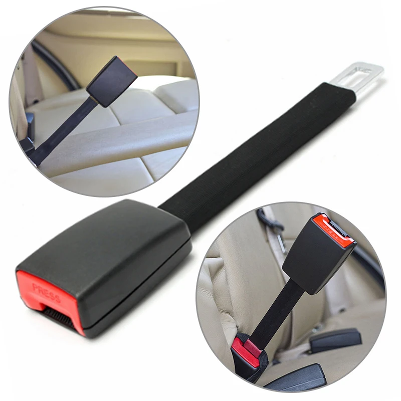 

Universal Seat Belt Extender Extension Buckle Safety Clip 21.5*250mm Replacement