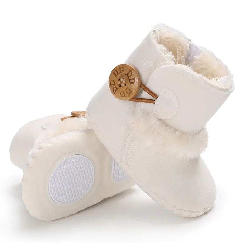 Newborn Kid Winter Boots Baby Girl Boy Snow Boots Winter Half Boots Infant Kids New Soft Bottom Shoes