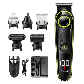 

Professional Electric Hair Clipper Household Adult Children Haircut Power Haircut Set Portable Rechargeable Hair Cutting Machine