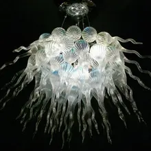 Frost Clear Old Murano Lighting Fixture Art Decor Hanging Lights for House Villa Stair Decoration