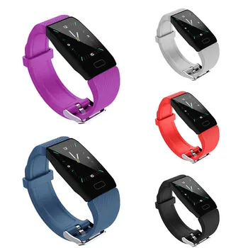 

Waterproof Blood Pressure Heart Rate Smart Ban Smart Watch Wristband Bracelet For Andriod IO Passometer Fitness Sleep Tracker