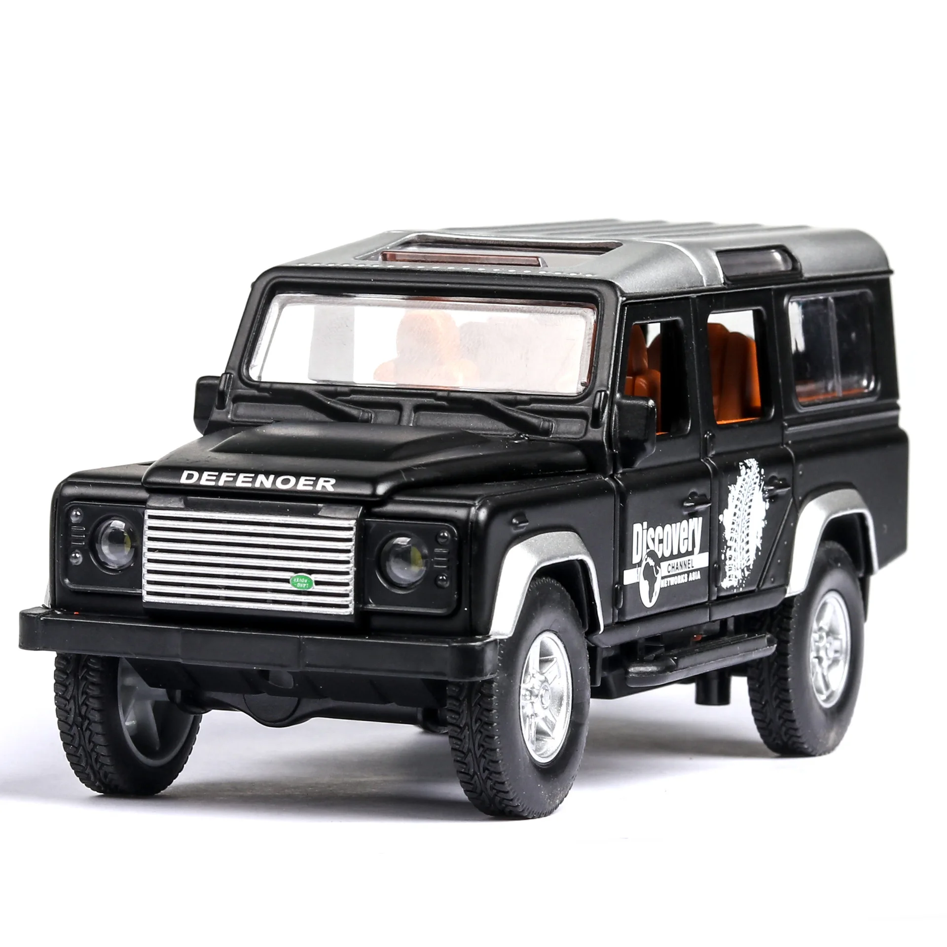 (Boxed) Guardian car model classic off-road vehicle suv simulation pull back toy |