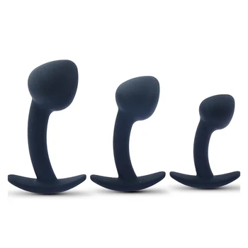 Silicone anal butt plug wearable stimulation ball dildo prostate massage penis fake insert G spot unisex toy for man women 4