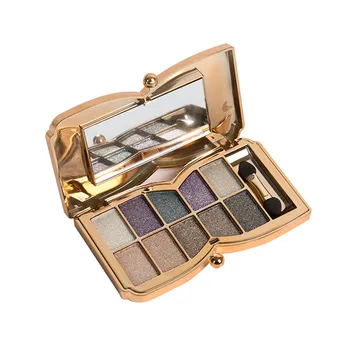 

2020 New 10 Colors Shimmer Eyeshadow Eye Shadow Palette Makeup Cosmetic Set Glitter Eyeshadow
