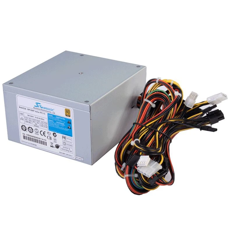 Блок питания Seasonic ATX 650W SSP-650RT 80+ gold(24+4+4pin) APFC 120mm fan 6xSATA