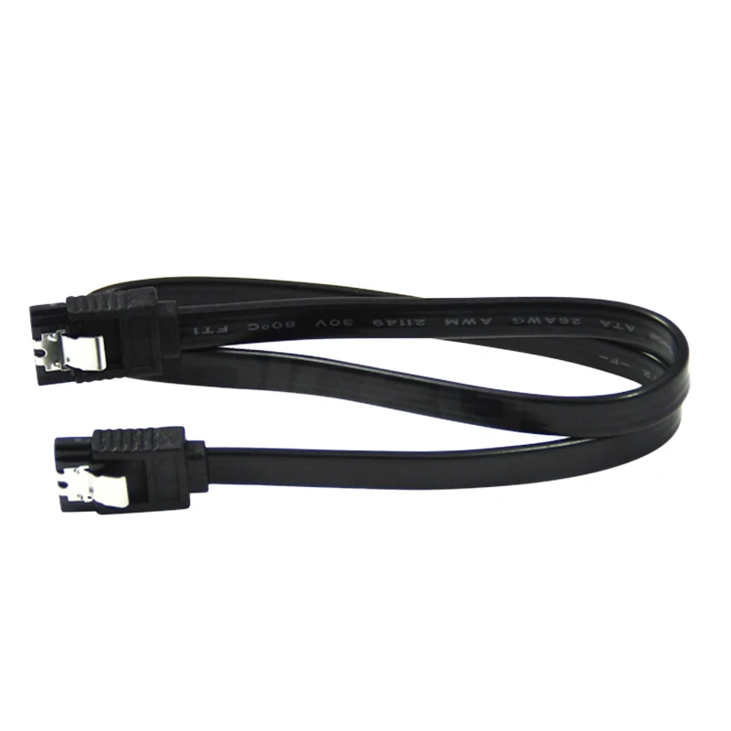 Serial SATA 3 Data HDD Hard Disk Drive Signal Cable Black Straight High Speed 40CM Sata3.0 Solid State Hard Disk 6 Serial SATA 3 Data HDD Hard Disk Drive Signal Cable Black Straight High Speed 40CM Sata3.0 Solid State Hard Disk 6